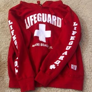 Women’s Miami Beach lifeguard hoodie